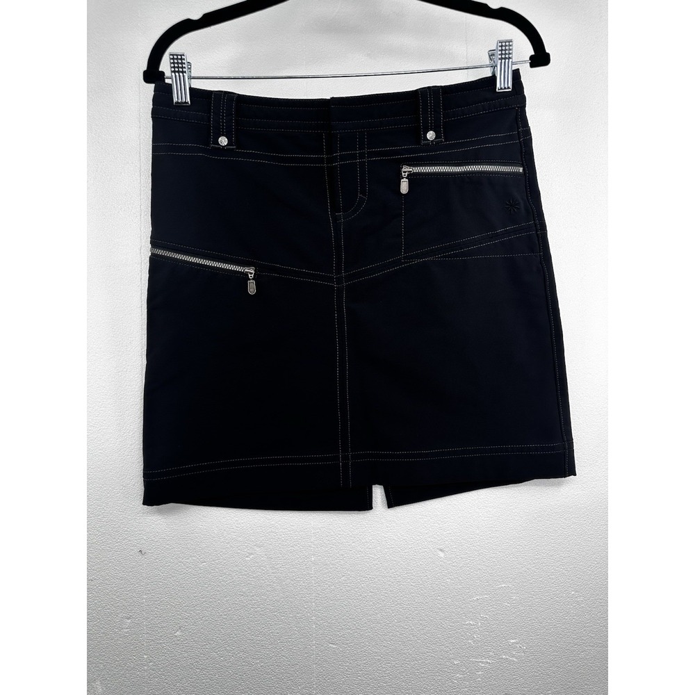 Athleta Tear Away B4 U Play Hiking Fleece Lined Black Women's Skirt Size 10